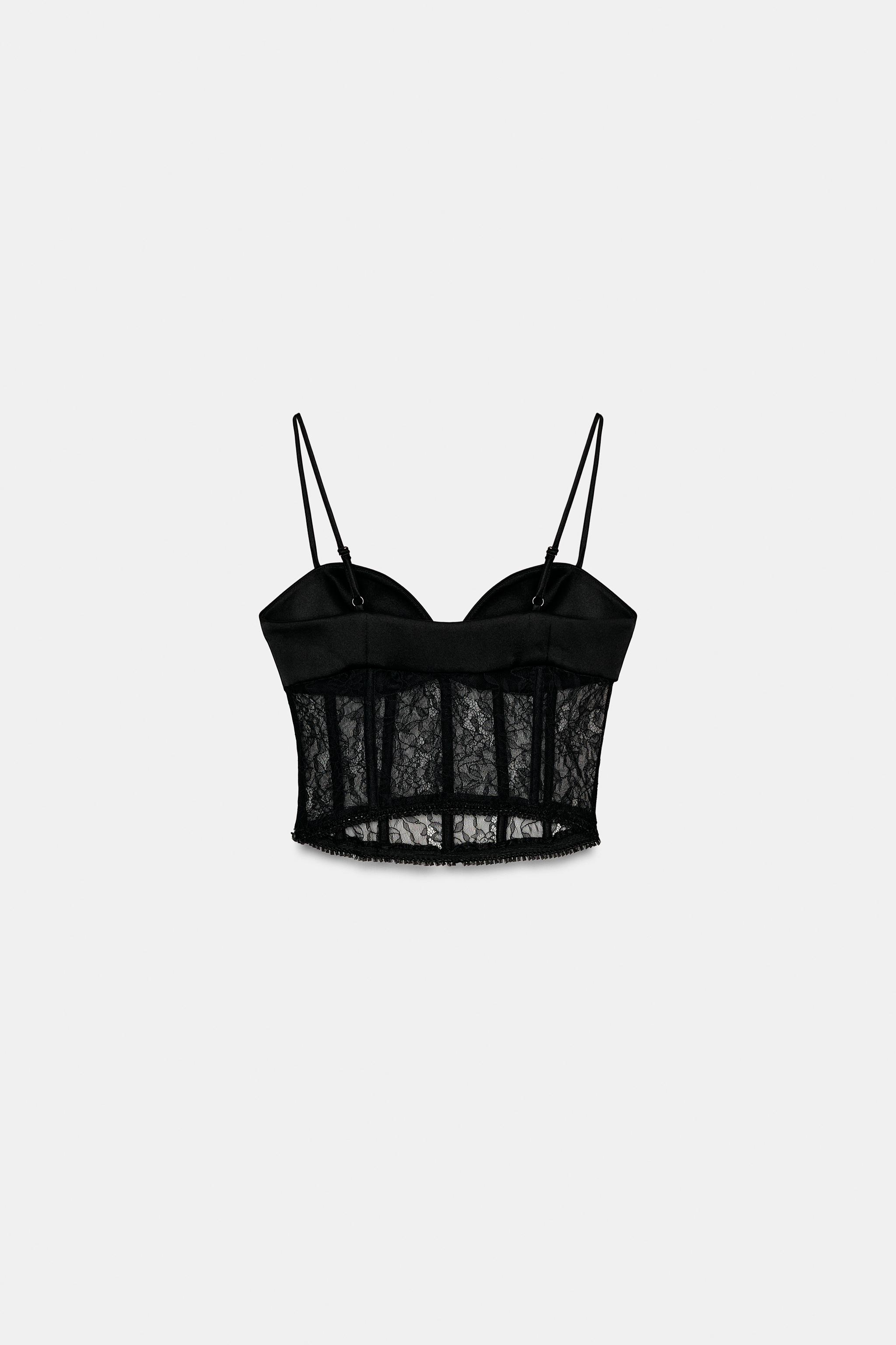 LACE CORSET TOP